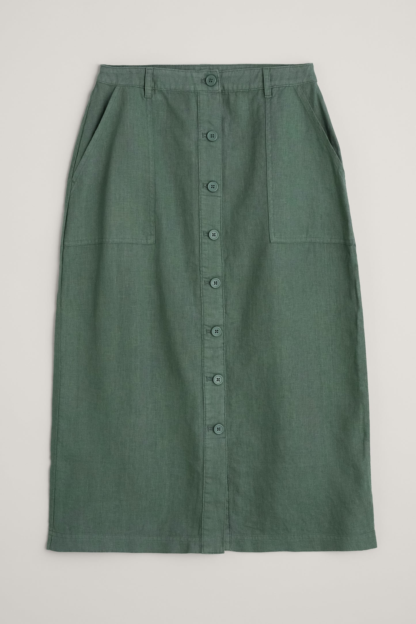 Seasalt Rosewell Farm Skirt II - Dark Balsam