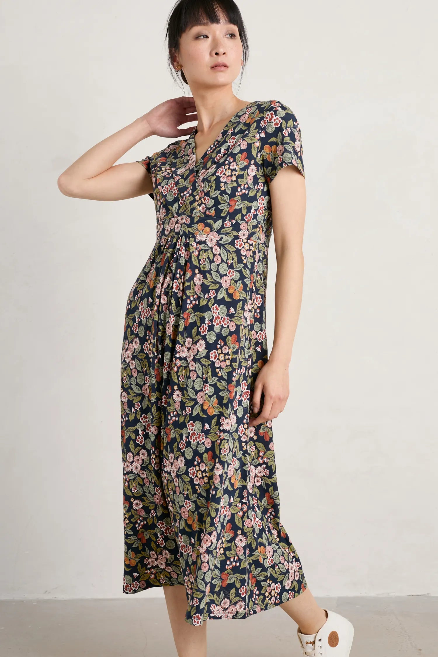 Seasalt Chapelle Dress - Fruit Garden Maritime Chalk – This is Denim ...