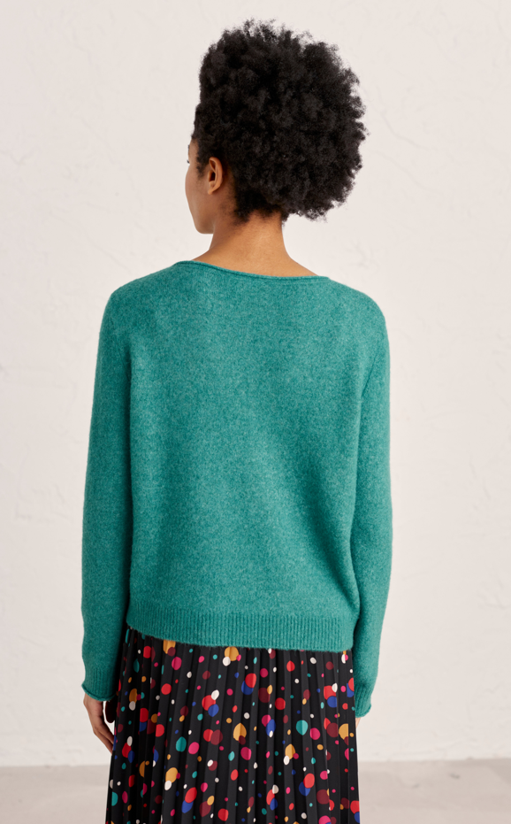 Blue life bell top jumper